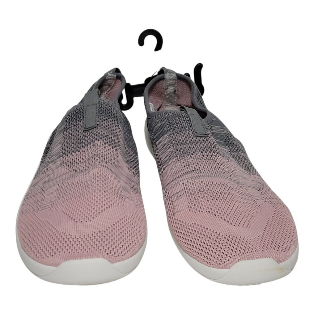 DSG Knit Water Shoes Women Size 11 Slip On Pink Gray Ombre Beach Pool Cruise NEW - Picture 6 of 12